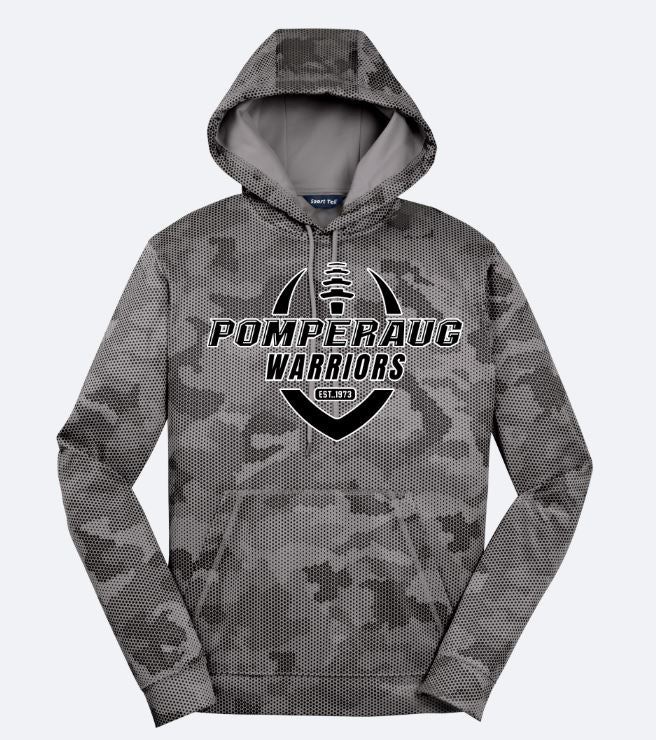Youth Football Hoodie - Camo