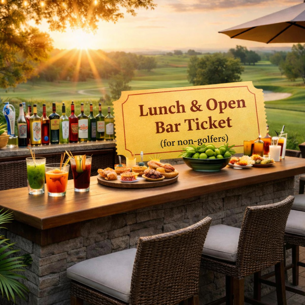 Lunch & Open Bar Ticket for Non-Golfers