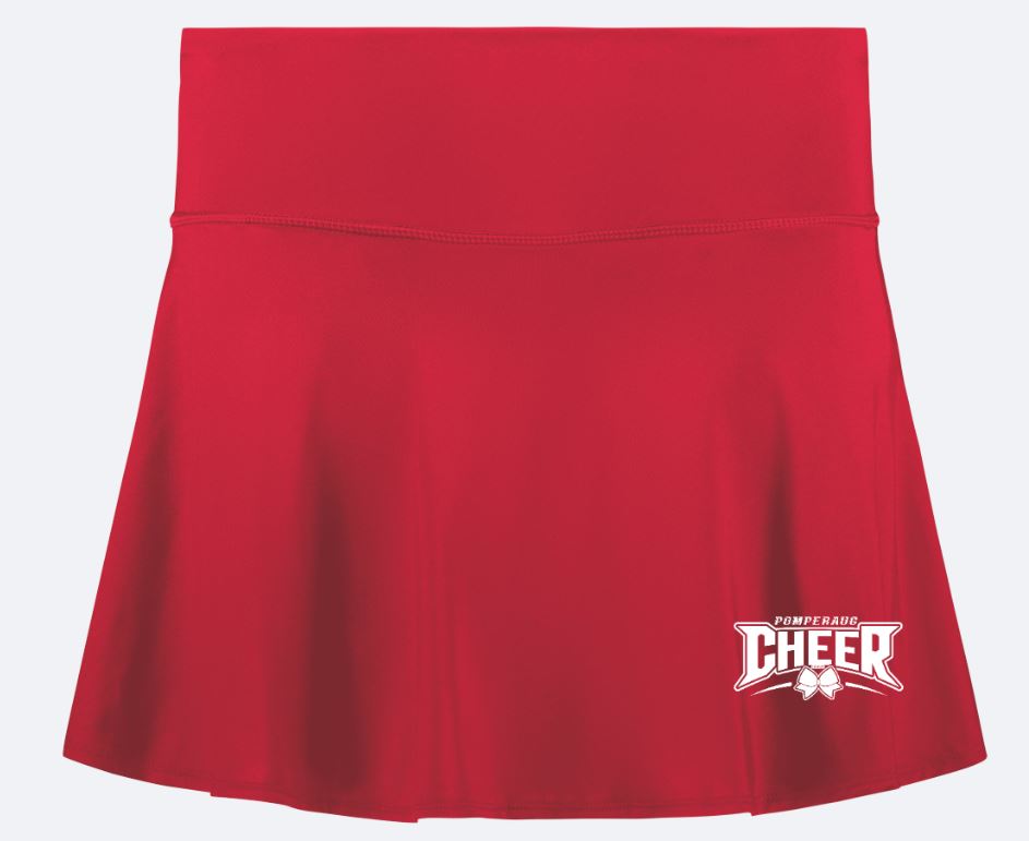 Youth Cheer Skort - Red