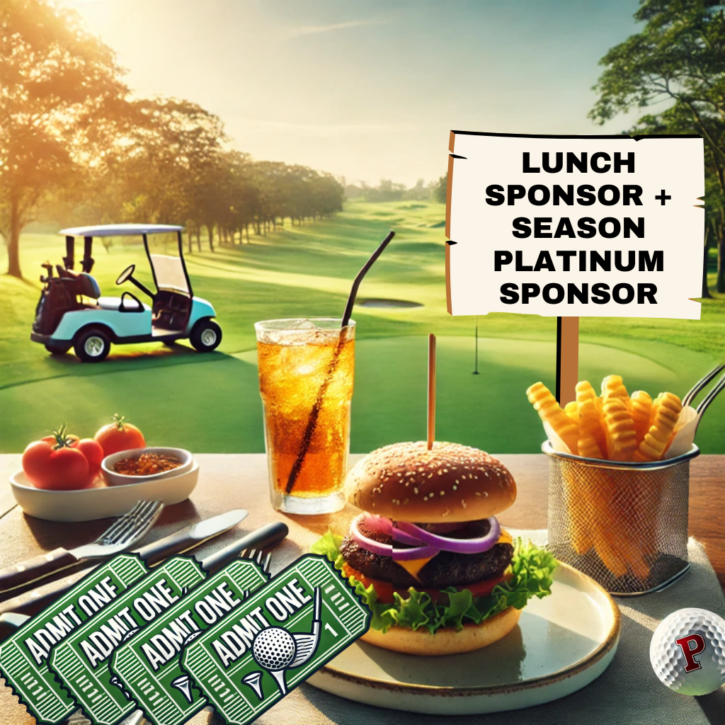 Golf Tournament- Lunch Sponsor + Platinum Season Sponsorship